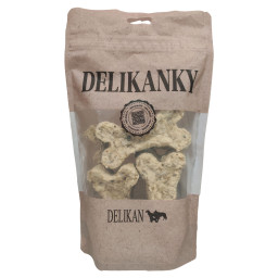 DELIKANKY Naturální kost - DRŮBEŽ A YUCCA 6 ks DELIKANKY Naturální kost - DRŮBEŽ A YUCCA 6 ks