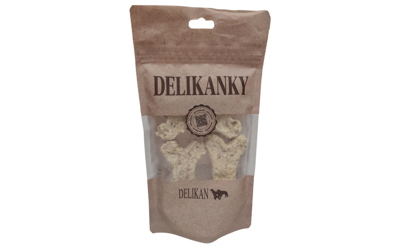 DELIKANKY Naturální kost - ZELENINA A KLOUBNÍ VÝŽIVA 3 ks DELIKANKY Naturální kost - ZELENINA A KLOUBNÍ VÝŽIVA 3 ks