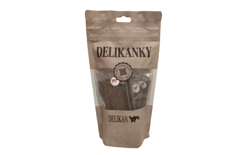 DELIKANKY Proteinové pásky 4x70g DELIKANKY Proteinové pásky 4x70g